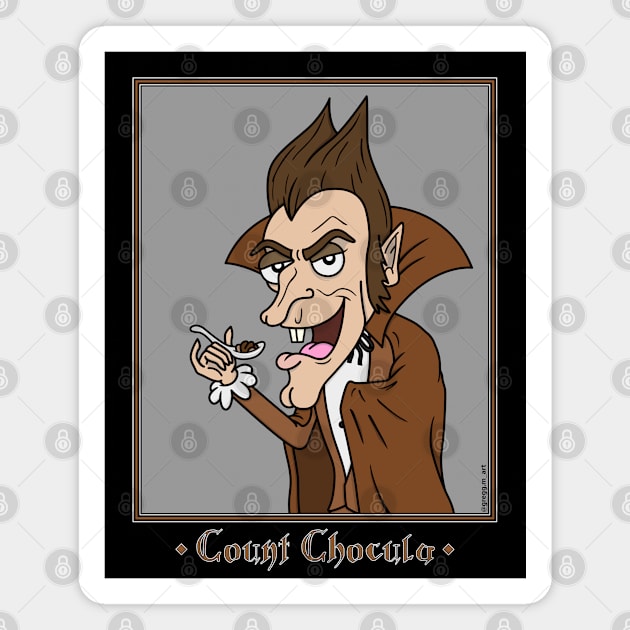 Count Chocula Magnet by Gregg.M_Art